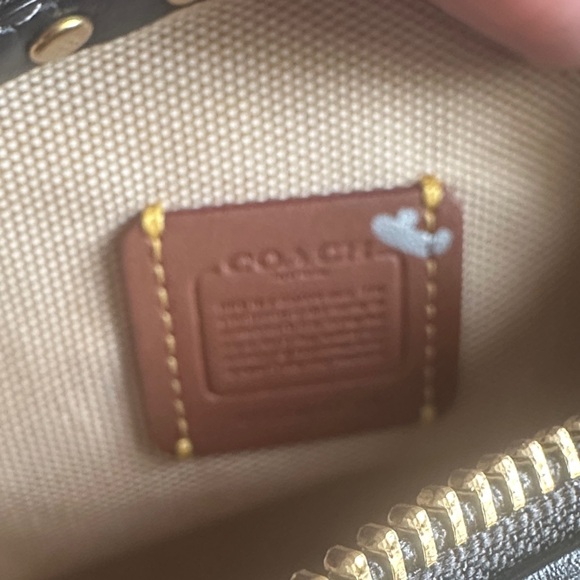 NWT Coach Black Rogue 17 Mini Bag with Gold Accents - Picture 11 of 15